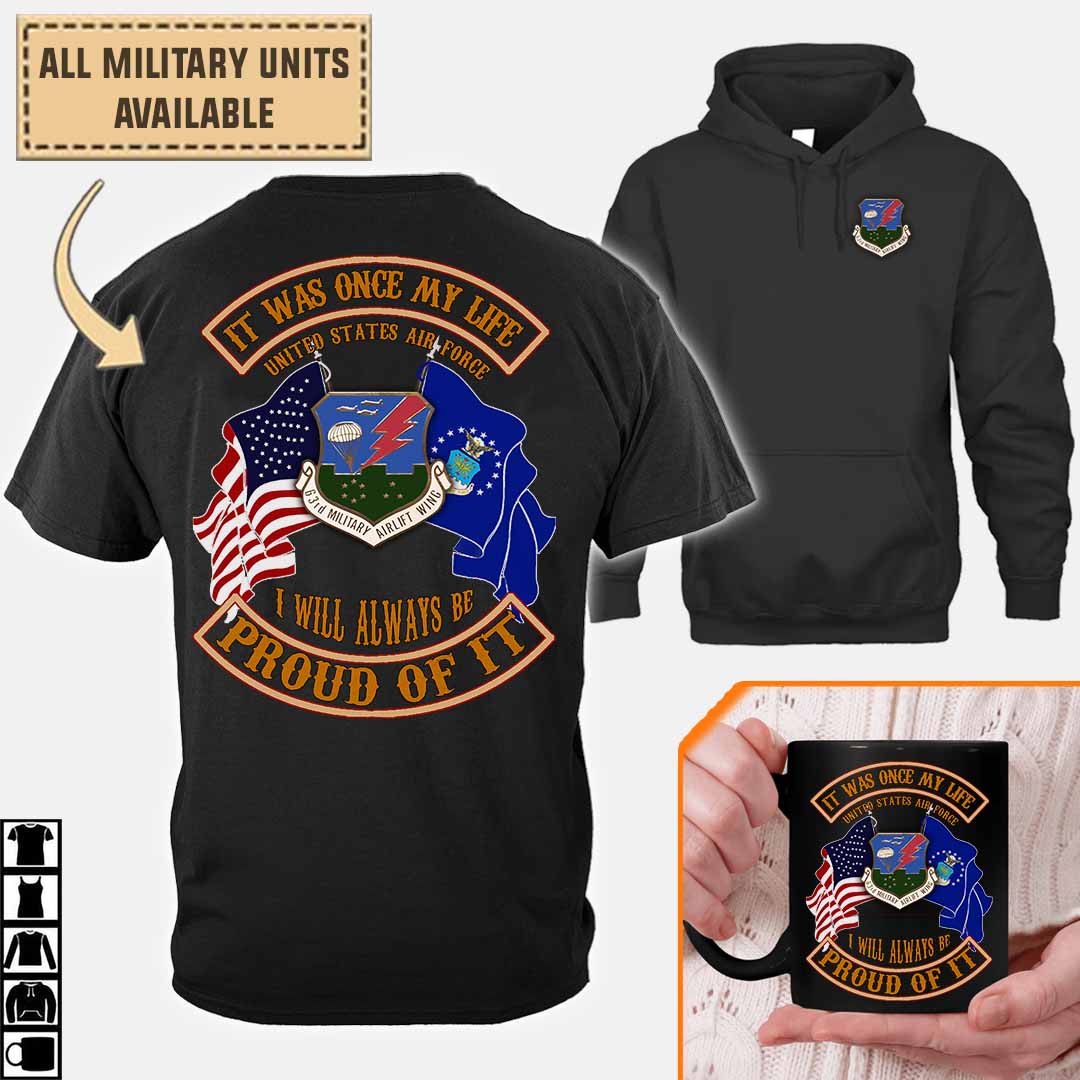 63rd maw 63rd military airlift wingcotton printed shirts