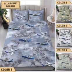 boeing 787 dreamlineraircraft bedding collection 8p1dr