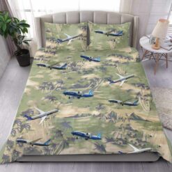 boeing 787 dreamlineraircraft bedding collection ub44a
