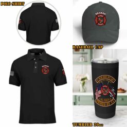 braman fire department okcotton printed shirts 5p3dn