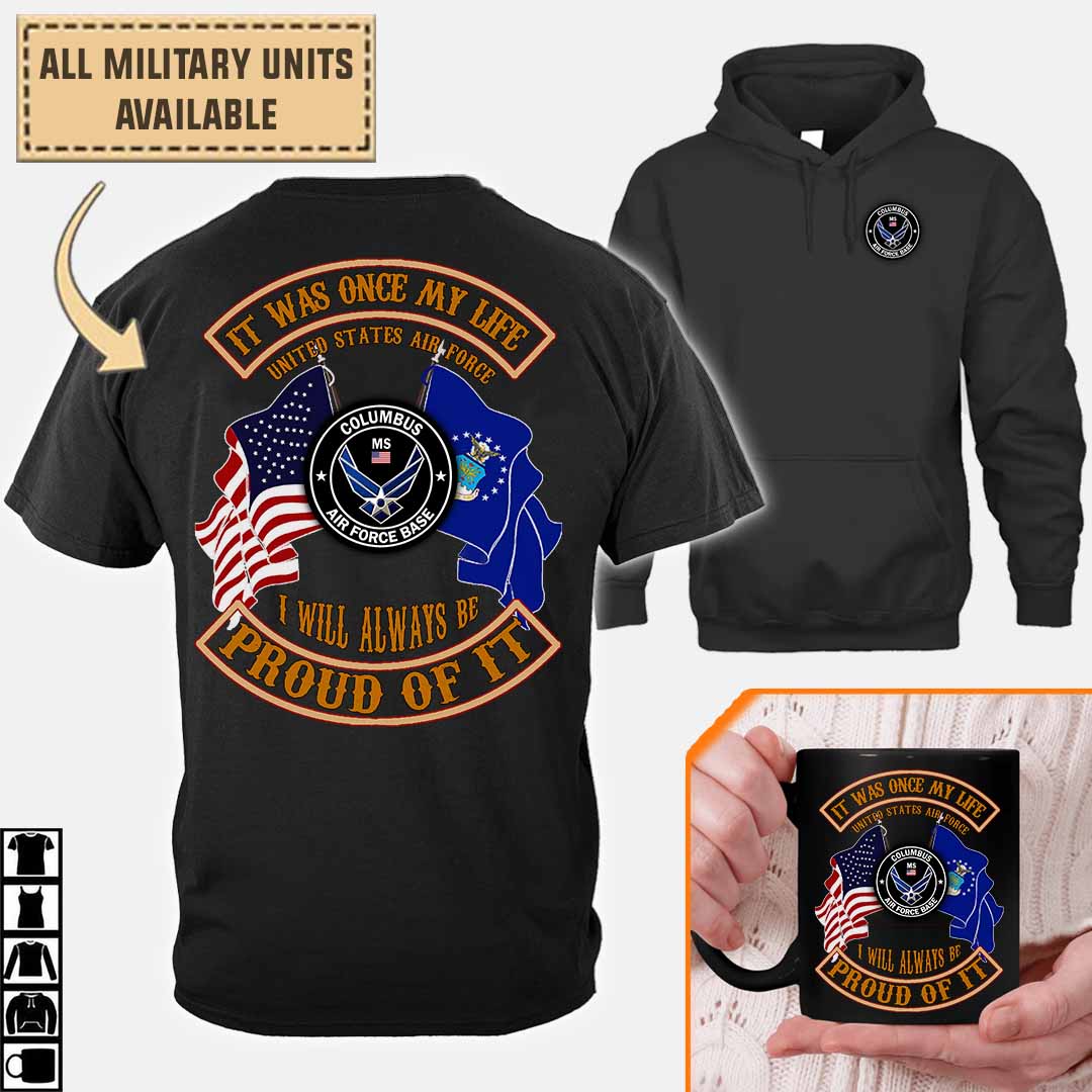 Columbus AFB Air Force Base_Cotton Printed Shirts