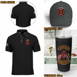 maine fire department mecotton printed shirts hjbwi