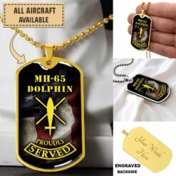 mh 65 dolphin hh 65 mh65 hh65dogtag qrcnp