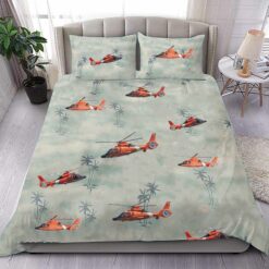 us coast guard h 65 dolphin h65 uscgaircraft bedding collection ukoe4