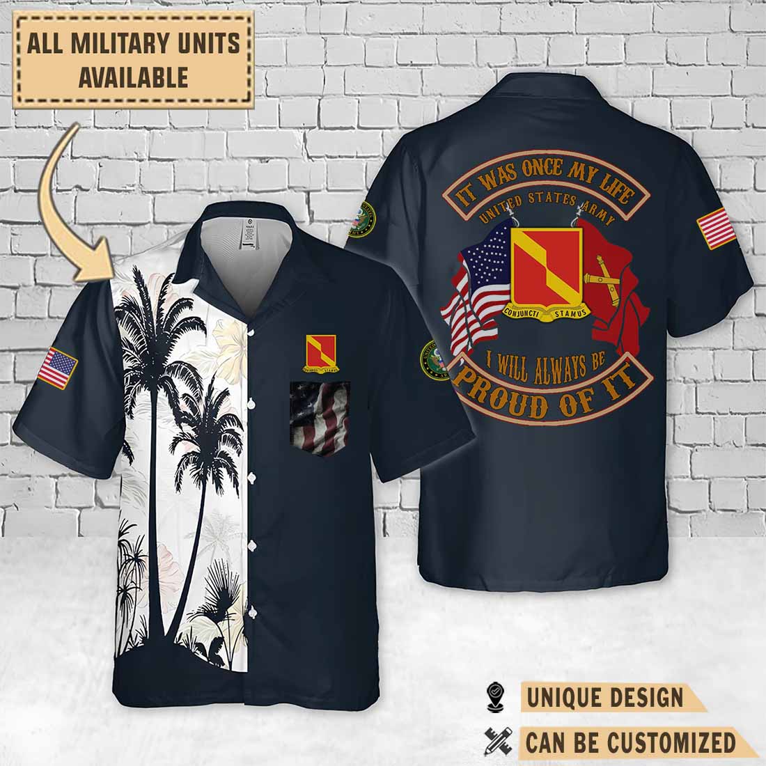 2 27 fa 2nd battalion 27th field artillery regimentpalm tree hawaiian shirt zmnsv