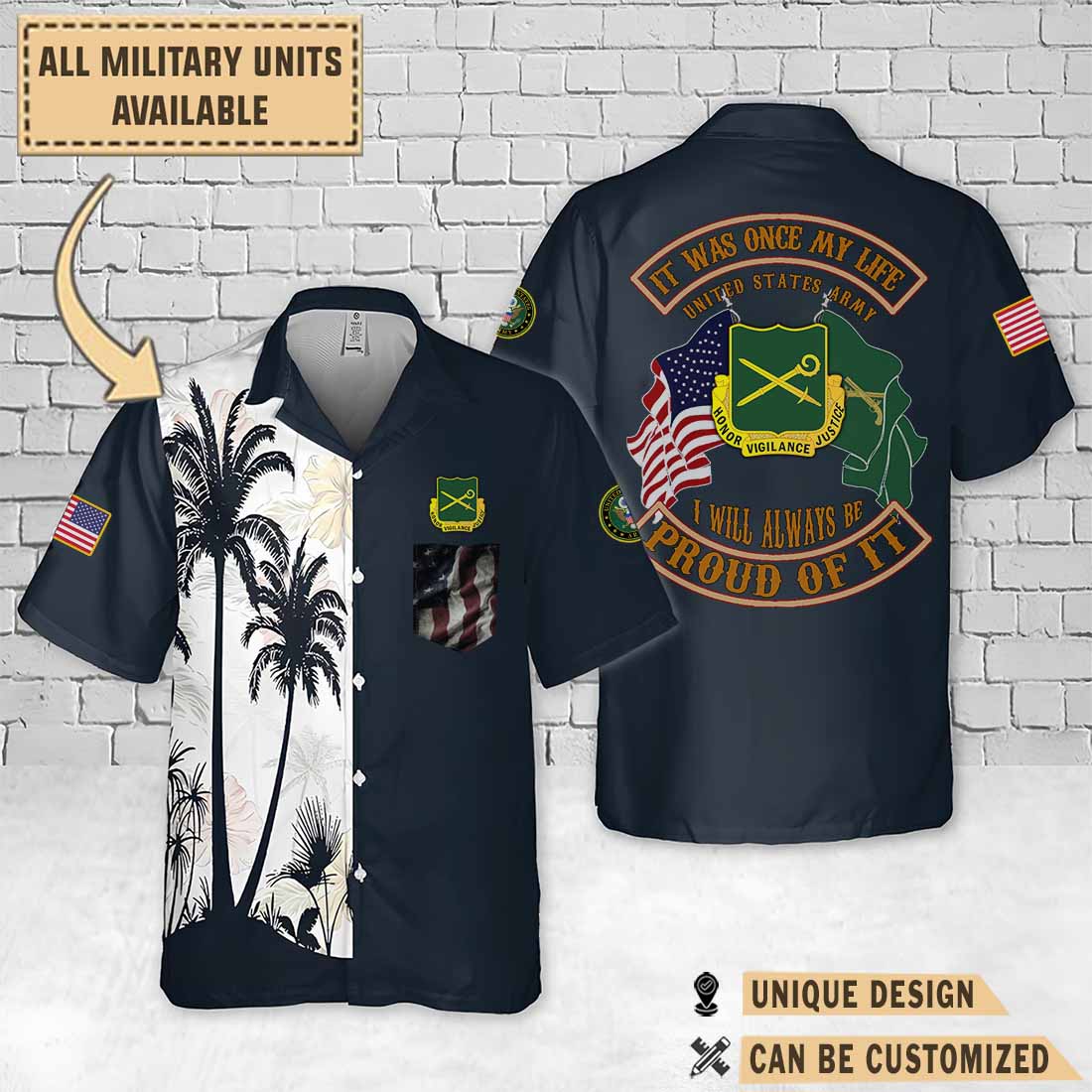 385th mp bn 385th military police battalionpalm tree hawaiian shirt