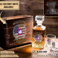 47th id 47th infantry divisionmilitary decanter set vlfx6