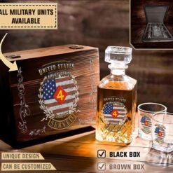 4th marine division fighting fourthmilitary decanter set zqy2q