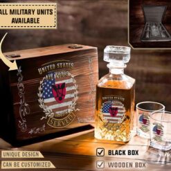 86th id 86th infantry divisionmilitary decanter set i9997
