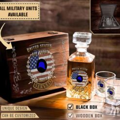 93rd id 93rd infantry divisionmilitary decanter set i8z0n