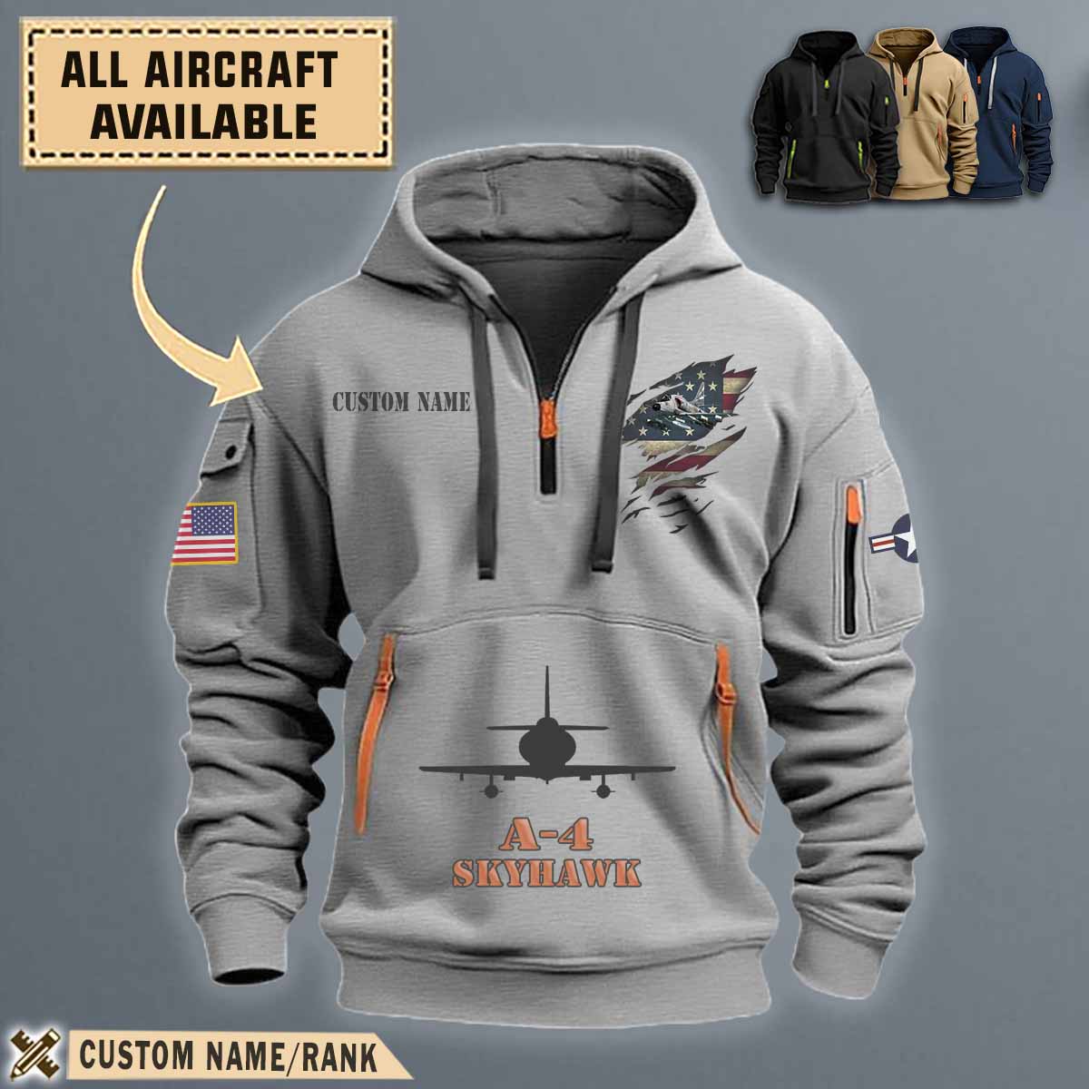 a 4 skyhawk a4quarter zip hoodie p8wib