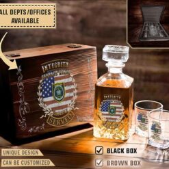 orange county sheriffs office fldecanter set aixx0
