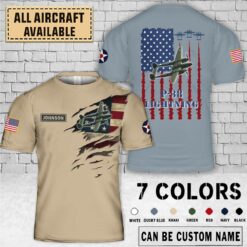 2 Custom P 38 Lightning P38 Meatball Star Aircraft AOP Polo Shirt T Shirt 2