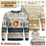 1 12 fa 1st battalion 12th field artillery regimentpremium ugly sweater z4vfy