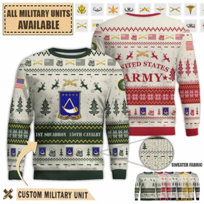 1 150 cav 1st squadron 150th cavalry regimentpremium ugly sweater d4zgl