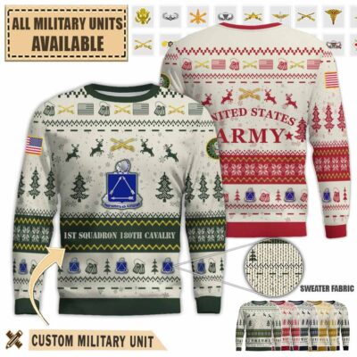 1 180 cav 1st squadron 180th cavalry regimentpremium ugly sweater yc3h4
