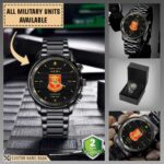 103rd Armor Regiment_Military Black Wrist Watch
