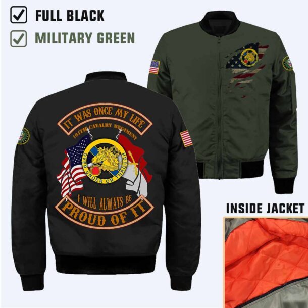 104th cavalry regimentcotton printed shirts db12t