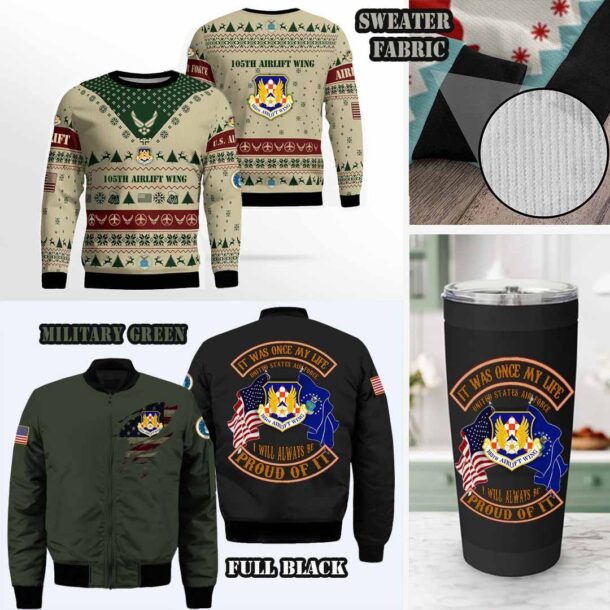 105th aw airlift wingsweater tribute sets qmx0q