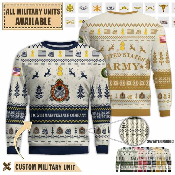 1075th maint co 1075th maintenance companypremium ugly sweater ft7jy