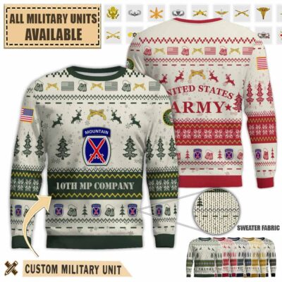 10th mp co 10th military police company 10th mtn divpremium ugly sweater v5ixe