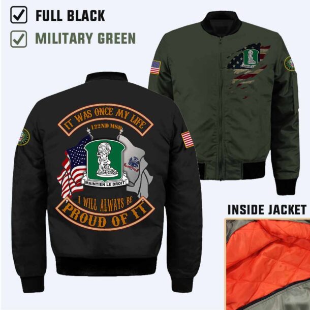 122nd msb 122nd maintenance support battalioncotton printed shirts btyo0