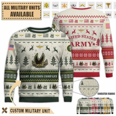 131st avn co 131st aviation companypremium ugly sweater nn2zx