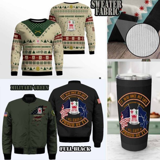 133rd infantry regimentsweater tribute sets tdmwu