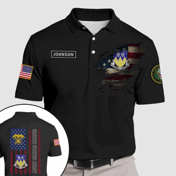 13th qm bn 13th quartermaster battalionquarter zip hoodie aop polo tshirt 3veg7