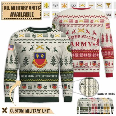 161st fa 161st field artillery regimentpremium ugly sweater xvl95