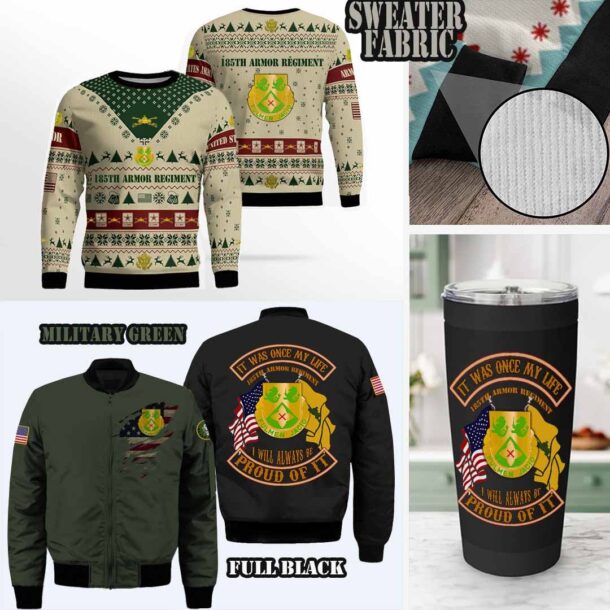 185th armor regimentsweater tribute sets x15ns
