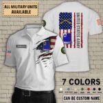 185th infantry regimentquarter zip hoodie aop polo tshirt lz6ks