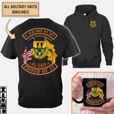 195th armor regimentcotton printed shirts kyiam