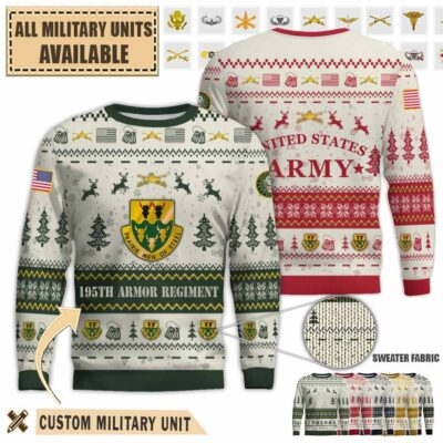 195th armor regimentpremium ugly sweater 4kl4o