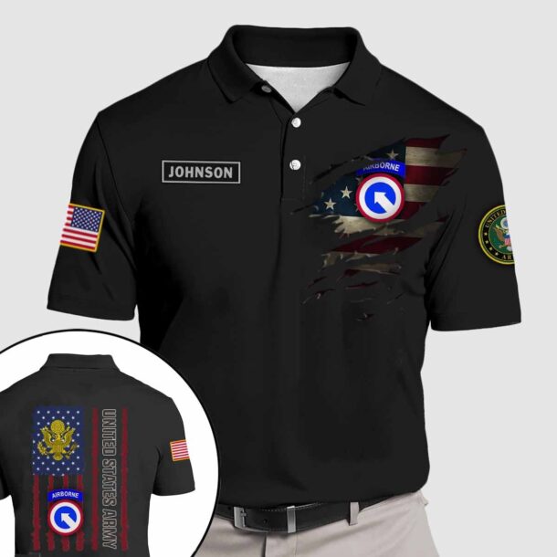 1st coscom 1st corps support command airbornequarter zip hoodie aop polo tshirt 8kw2l