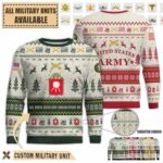 1st field artillery observation battalionpremium ugly sweater potfw