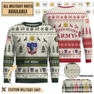1st hrsc 1st human resources sustainment centerpremium ugly sweater tity9