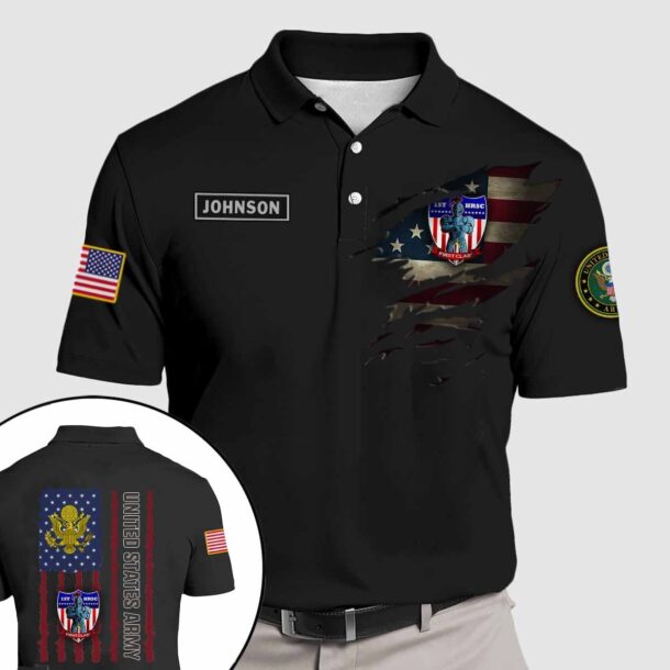 1st hrsc 1st human resources sustainment centerquarter zip hoodie aop polo tshirt 7utrj