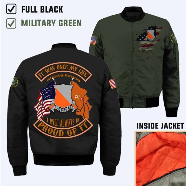 1st sig bn 1st signal battalioncotton printed shirts fmmpd