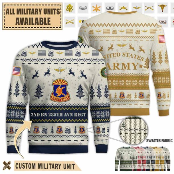2 285 avn 2nd battalion 285th aviation regimentpremium ugly sweater ki4s1