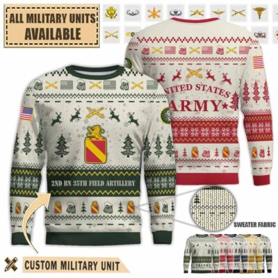2 35 fa 2nd battalion 35th field artillery regimentpremium ugly sweater to2rt
