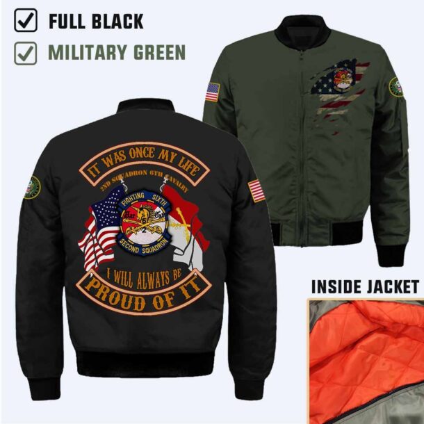 2 6 cav 2nd squadron 6th cavalry regiment ver2cotton printed shirts v2dpl