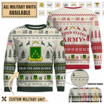 2 70 armor 2nd battalion 70th armor regimentpremium ugly sweater kcuk7