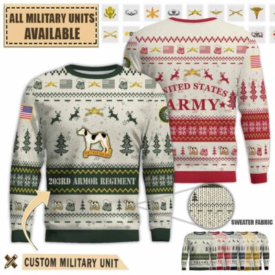 203rd armor regimentpremium ugly sweater 25rls