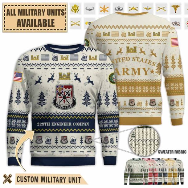 229th en co 229th engineer companpremium ugly sweater enoto