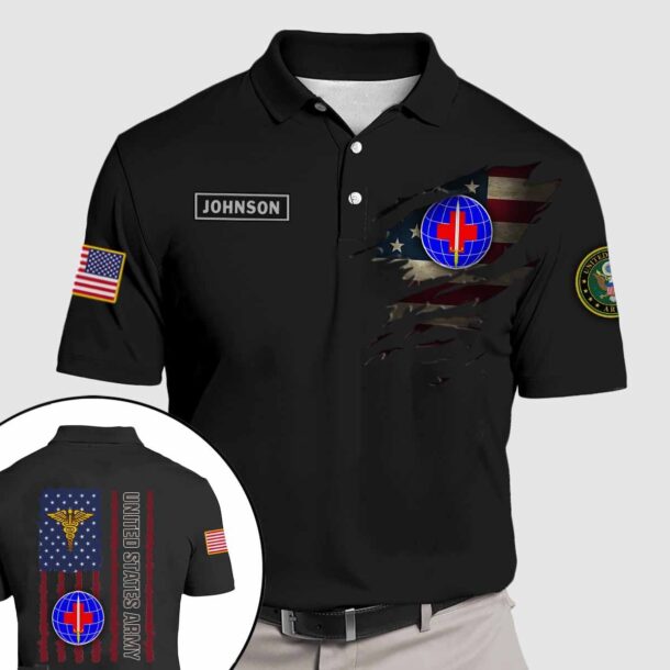 22nd fh 22nd field hospitalquarter zip hoodie aop polo tshirt 3gk3y