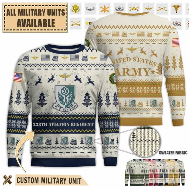 238th avn regt 238th aviation regimentpremium ugly sweater u3idp