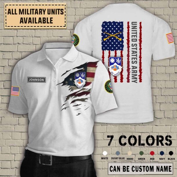 23rd infantry regiment quarter zip hoodie aop polo tshirt kx9fd