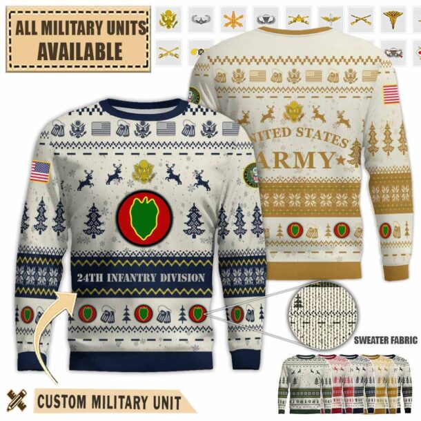 24th id 24th infantry divisionpremium ugly sweater qhsiq
