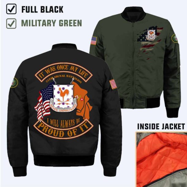 25th sig bn 25th signal battalioncotton printed shirts 13epe